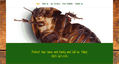 Desktop Screenshot of cannonpest.com